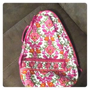 Vera Bradley backpack with pink & orange floral